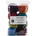 Wistyria Editions Wool Roving 12" .25oz 8/Pkg-The Bouquet
